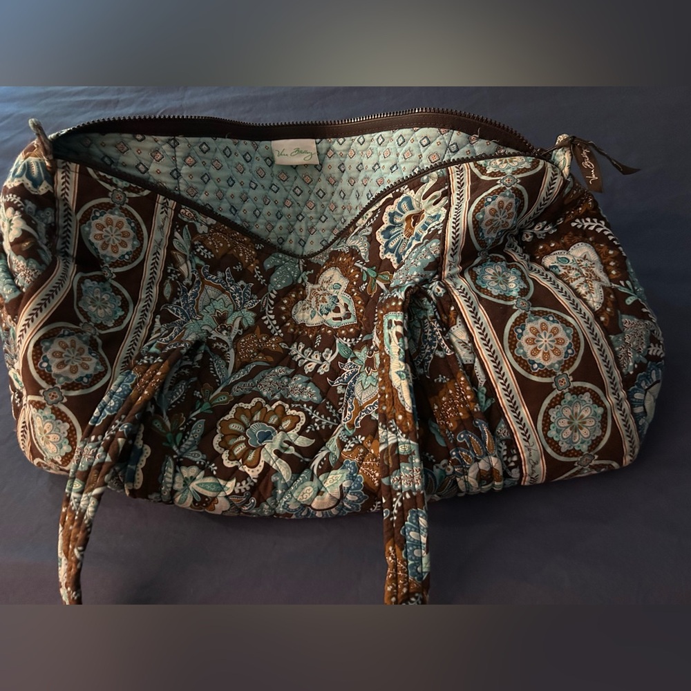 VTG Vera Bradley Weekender Duffel Bag - Picture 2 of 5